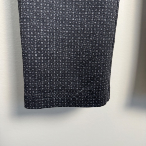 Studio Point Women's Black Allover Dot Pattern Legging Dress Pants Size Medium - Picture 2 of 13